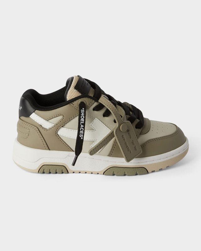 Boy's Out Of Office Leather Sneakers, Kids
